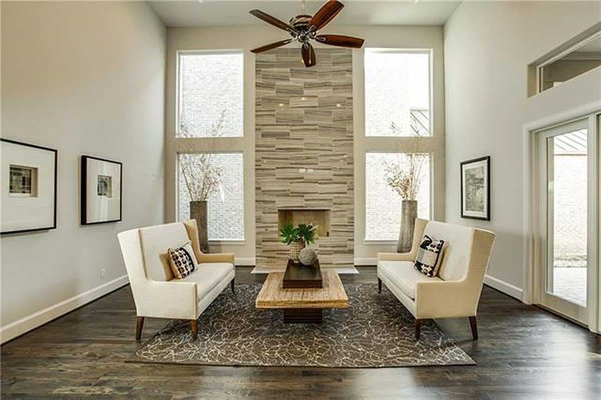 Plan 36546TX: Contemporary House Plan With Elevator For The Narrow Lot - Image #6 - Contemporary, Southern
