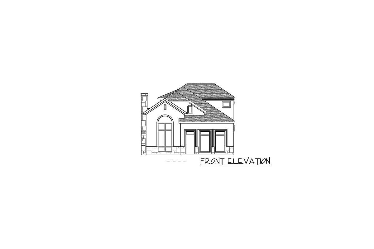Plan 36546TX: Contemporary House Plan With Elevator For The Narrow Lot - Image #22 - Contemporary, Southern