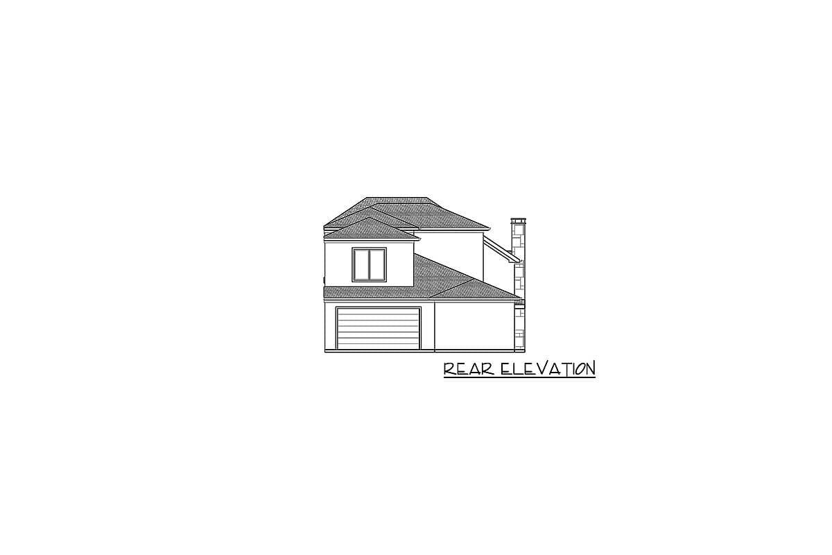 Plan 36546TX: Contemporary House Plan With Elevator For The Narrow Lot - Image #23 - Contemporary, Southern