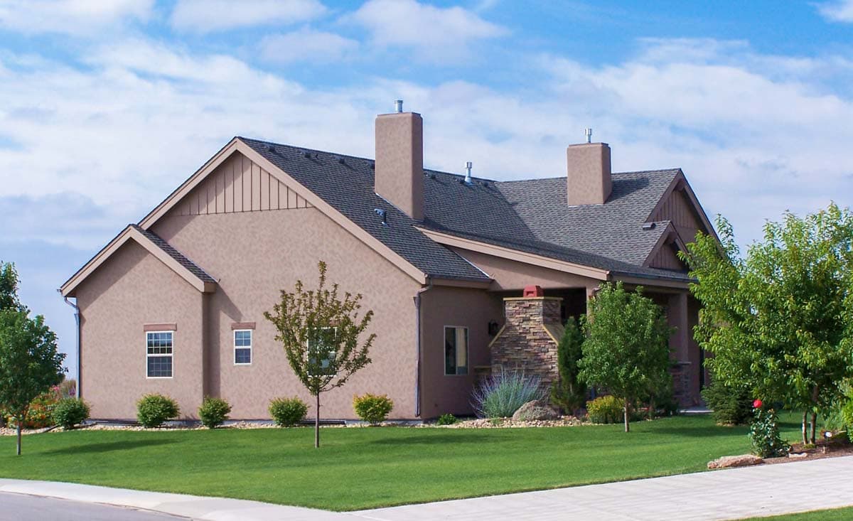 Plan 64445SC: One House Plan - Your Choice of Exteriors - Image #5 - Craftsman, European, French Country, Traditional