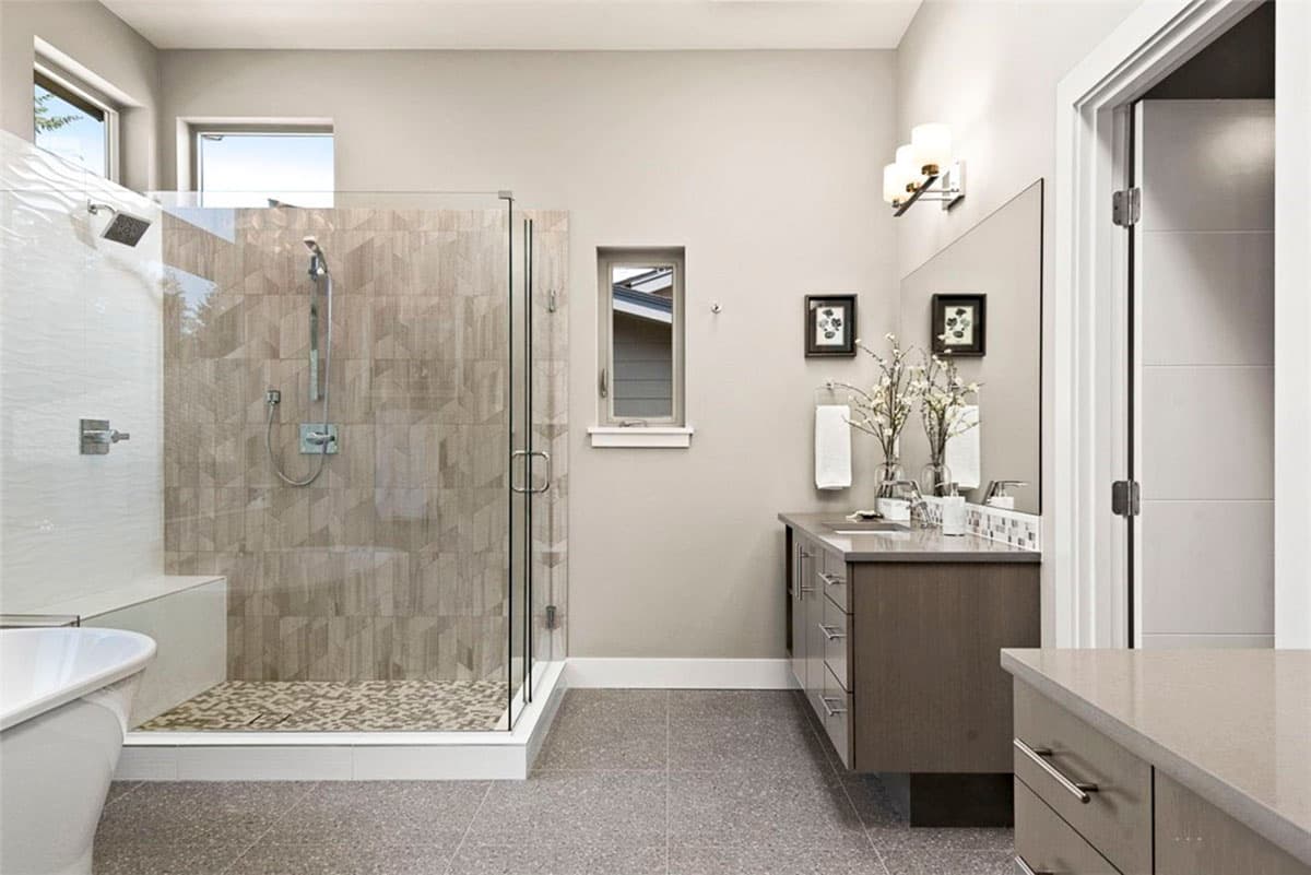 Plan 23699JD: Three Story Modern House Plan Designed For The Narrow Front-Sloping Lot - Image #12 - Contemporary, Modern, Northwest