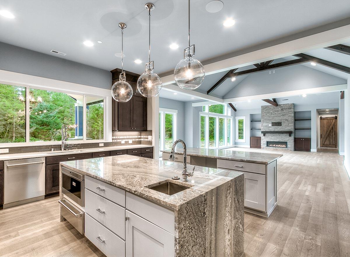 Plan 23706JD: Mountain Craftsman Home Plan with Bonus Room and Optional Exterior - 4550 Sq Ft - Image #14 - Craftsman, Mountain, Northwest, Ranch