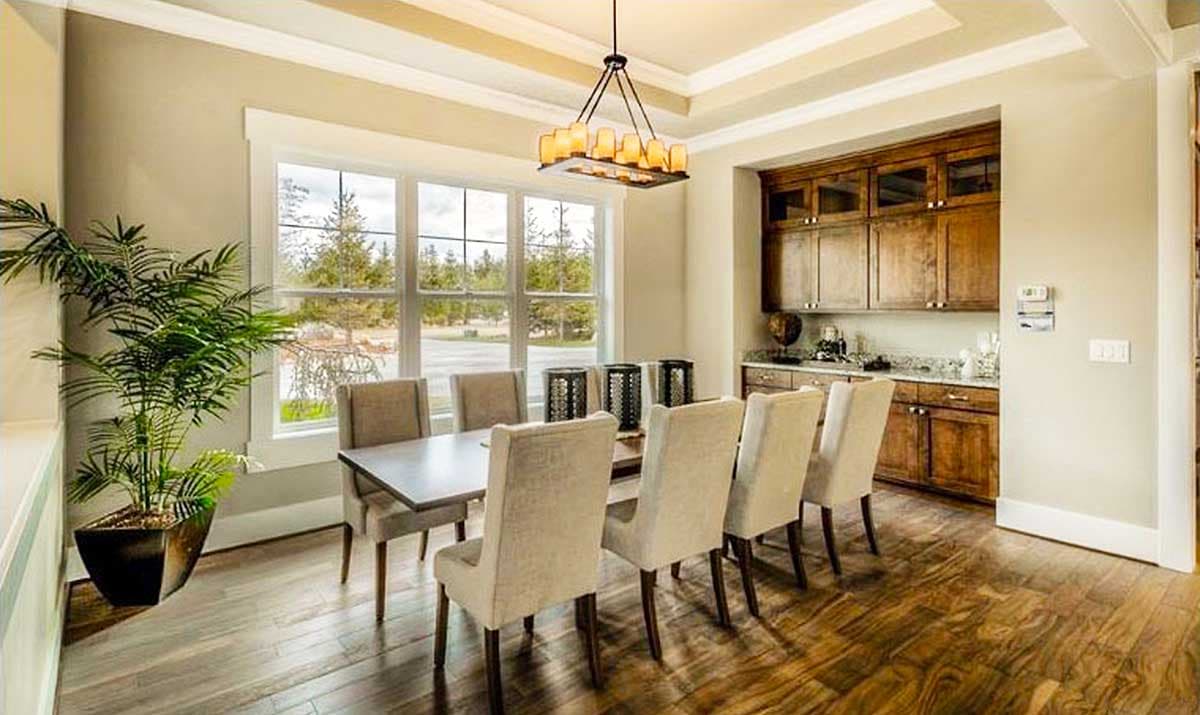 Plan 23707JD: Mountain Ranch Home Plan with RV Garage - 3270 Sq Ft - Image #10 - Craftsman, Mountain, Northwest, Ranch