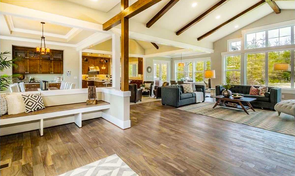 Plan 23707JD: Mountain Ranch Home Plan with RV Garage - 3270 Sq Ft - Image #5 - Craftsman, Mountain, Northwest, Ranch