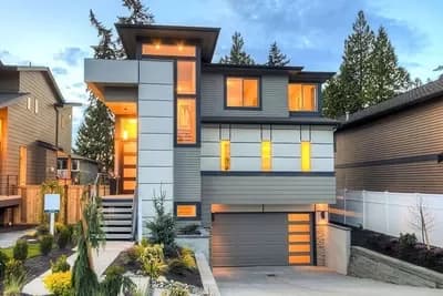 Contemporary House Plan for a Sloping Lot - 2861 Sq Ft