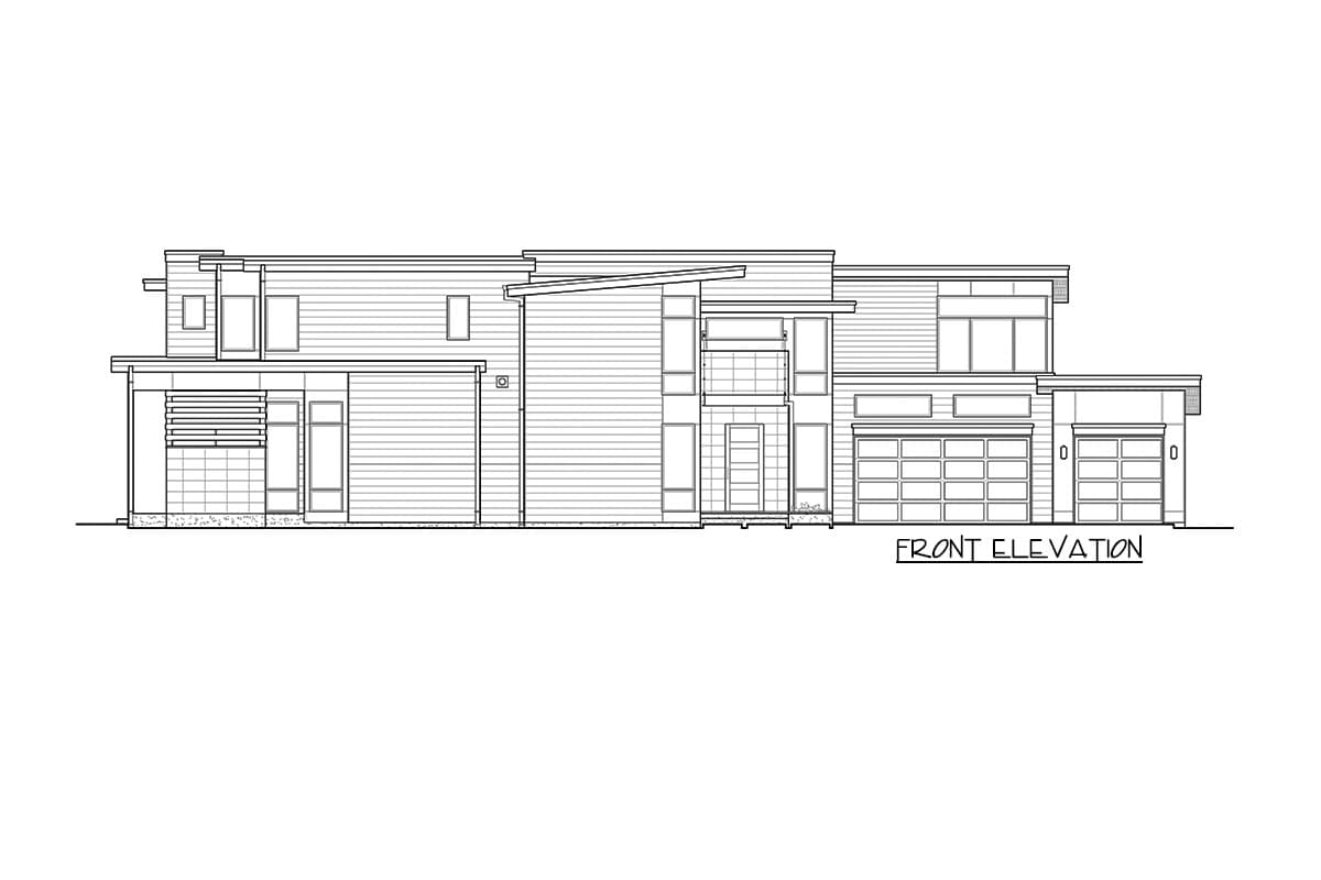 Plan 23713JD: Spacious Contemporary House Plan - Image #48 - Contemporary, Modern, Northwest
