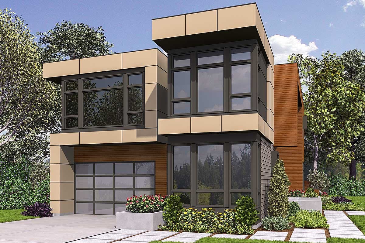 Plan 23712JD: Spacious Contemporary House Plan - Image #27 - Contemporary, Northwest