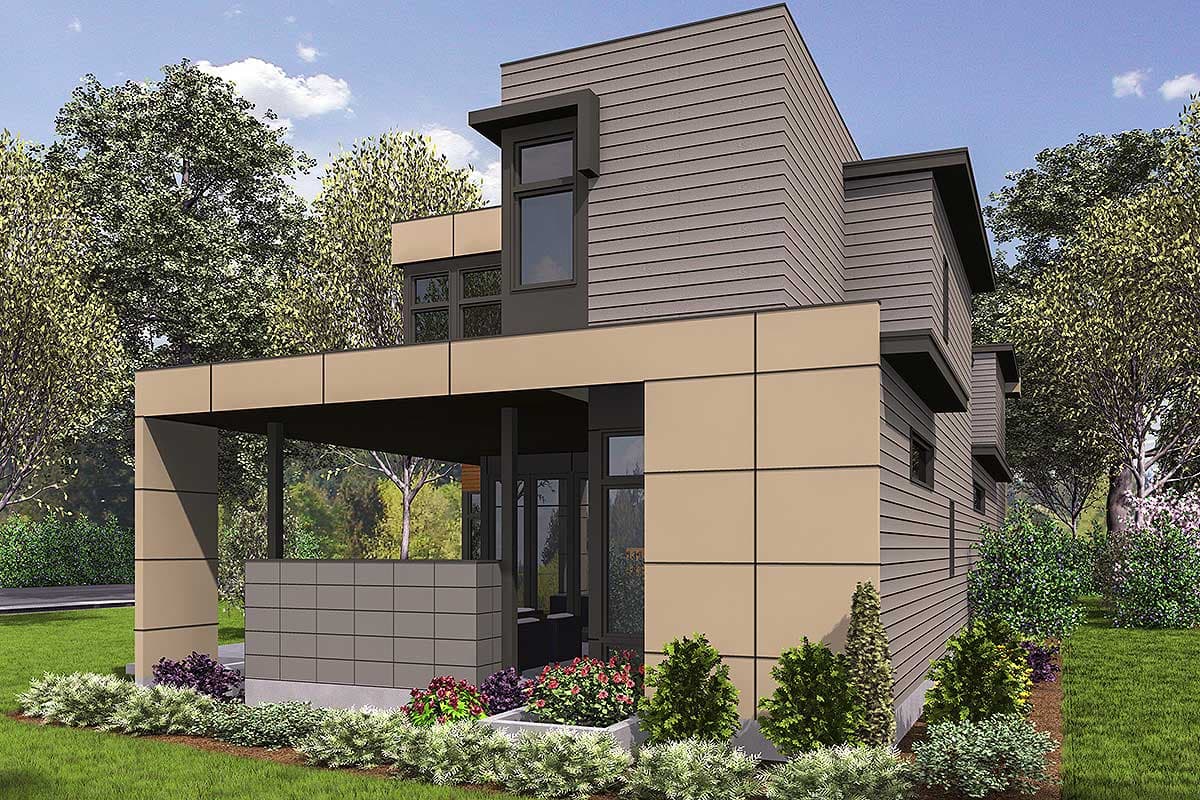 Plan 23712JD: Spacious Contemporary House Plan - Image #29 - Contemporary, Northwest