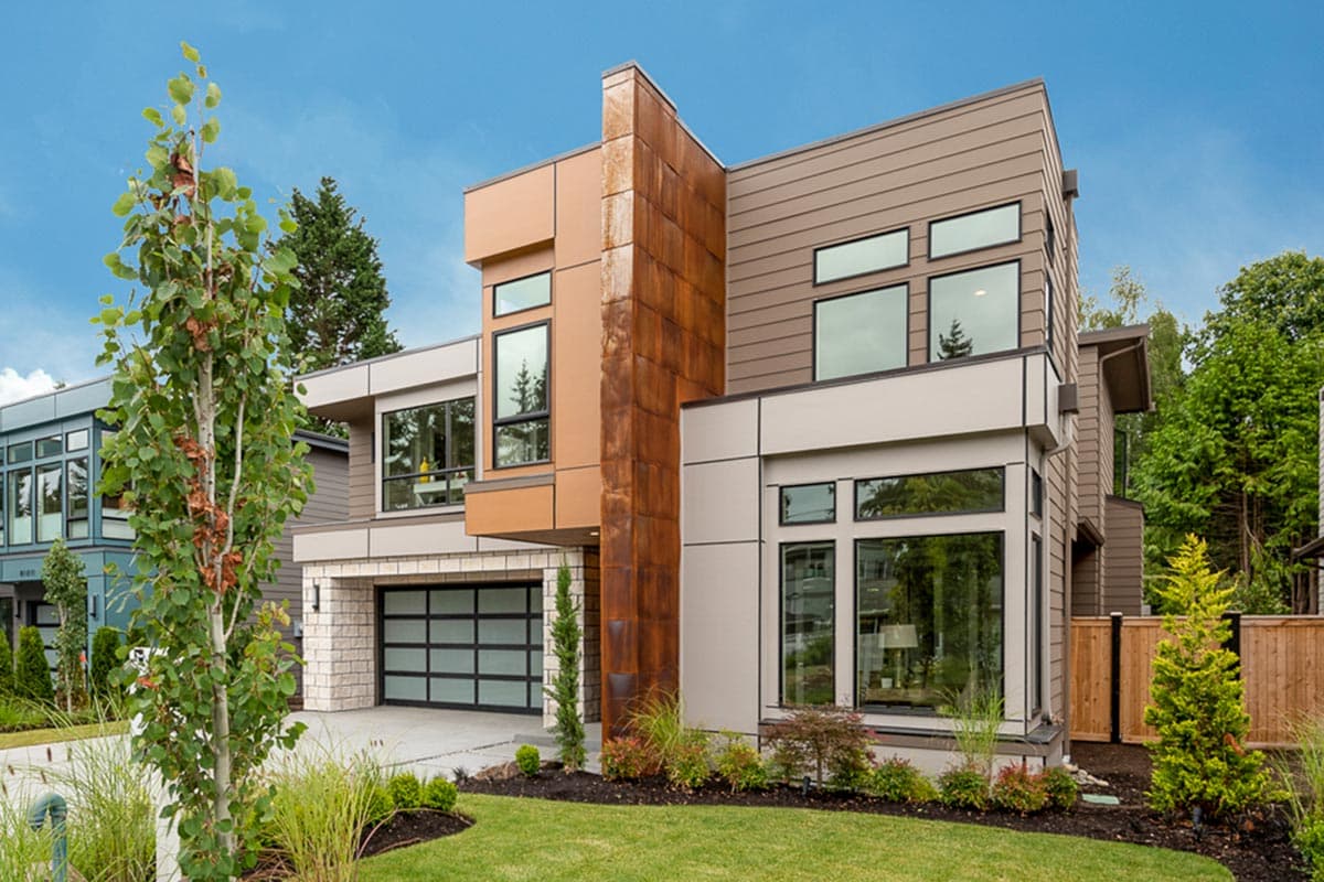 Plan 23714JD: Spacious Modern Home Plan with Private Den - Image #4 - Contemporary, Modern