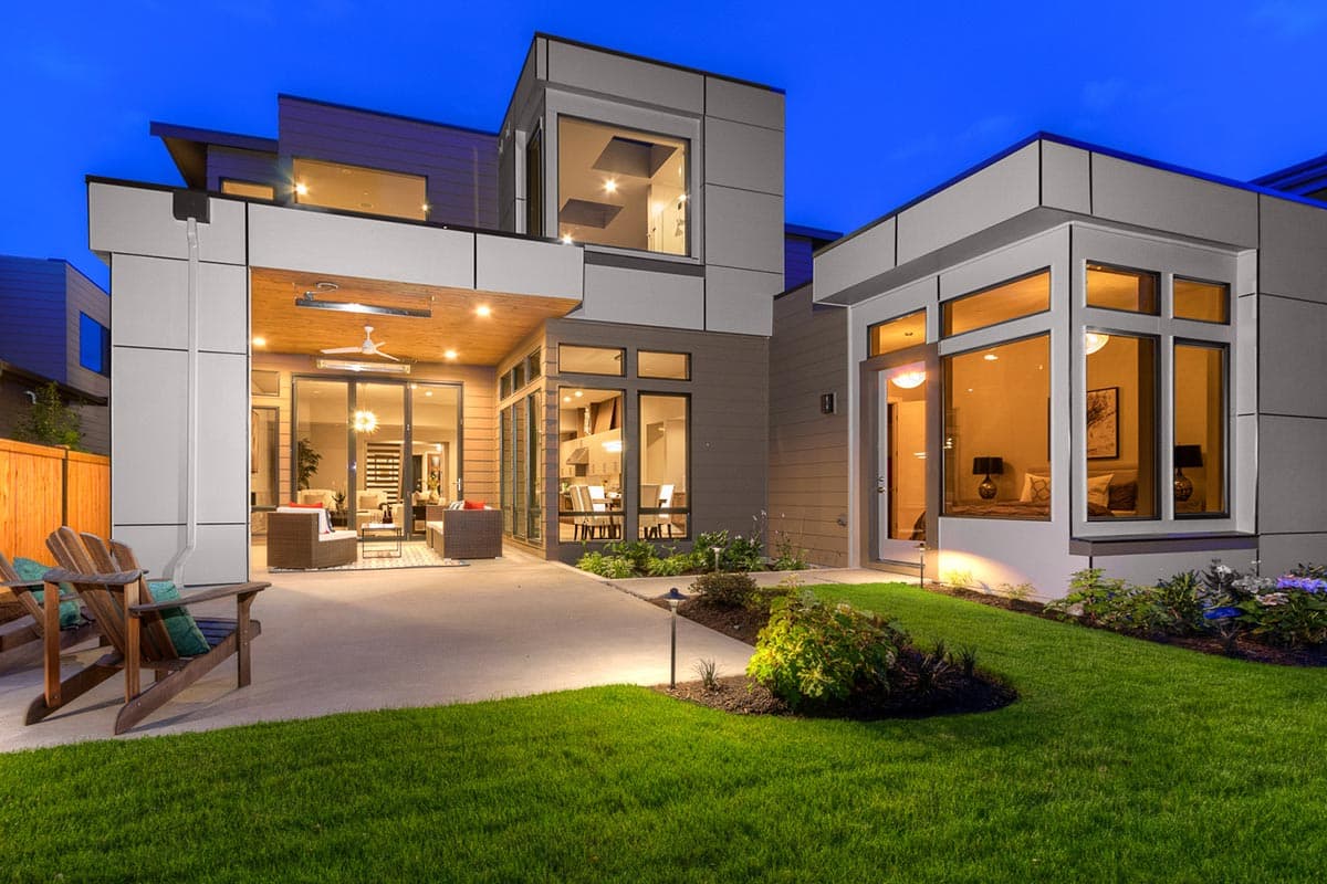 Plan 23714JD: Spacious Modern Home Plan with Private Den - Image #47 - Contemporary, Modern