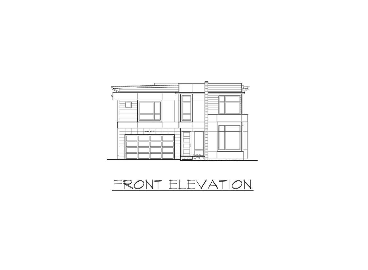 Plan 23714JD: Spacious Modern Home Plan with Private Den - Image #51 - Contemporary, Modern