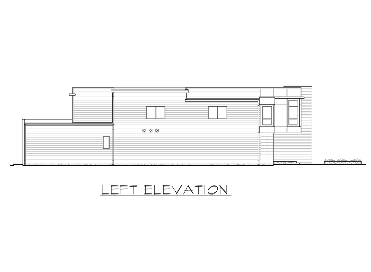 Plan 23714JD: Spacious Modern Home Plan with Private Den - Image #52 - Contemporary, Modern
