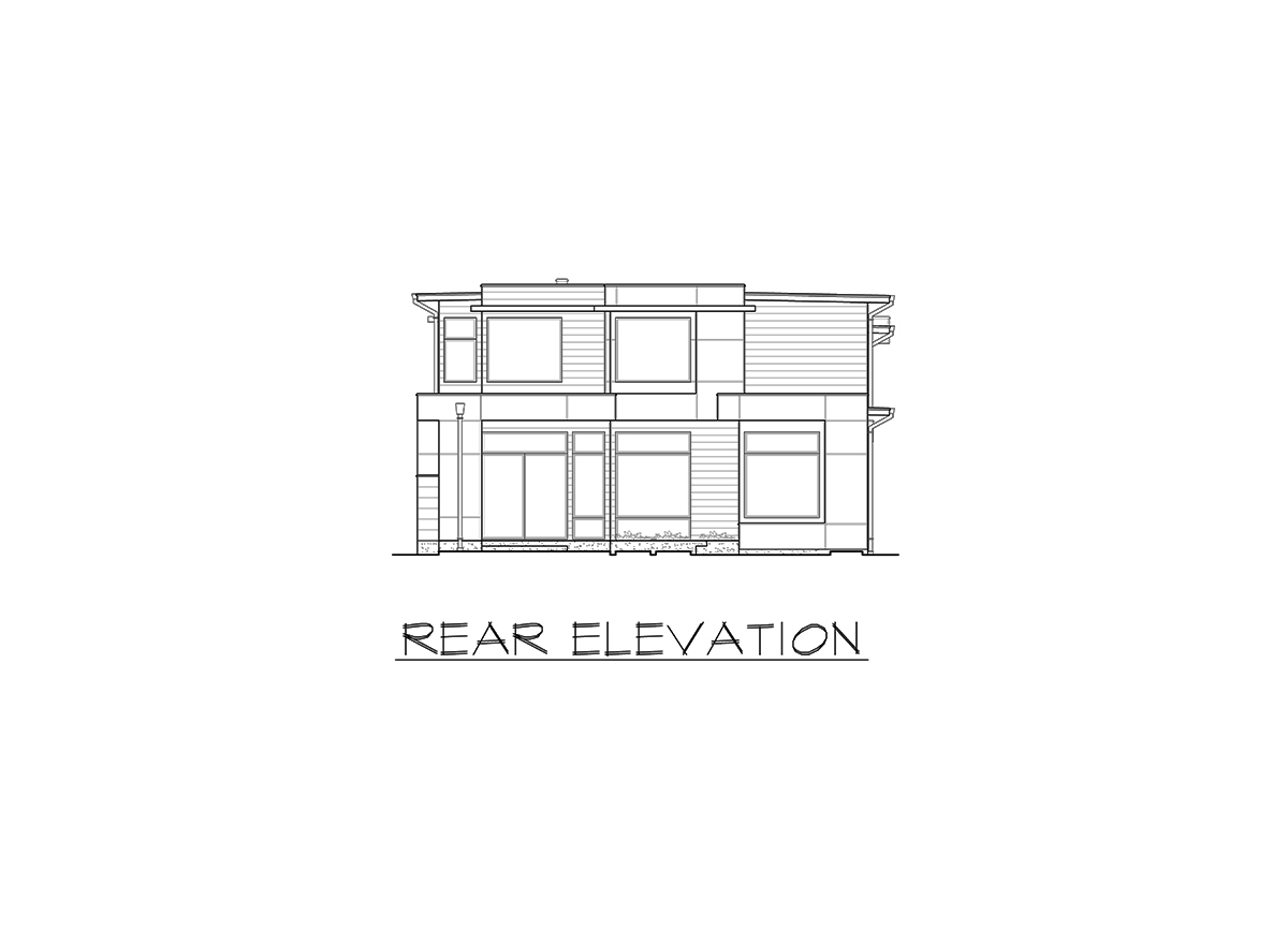 Plan 23714JD: Spacious Modern Home Plan with Private Den - Image #53 - Contemporary, Modern