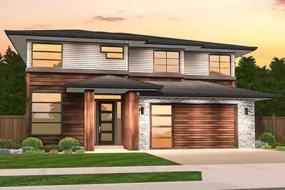 Modern Prairie with 3 Upstairs Bedrooms
