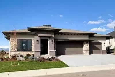 Prairie Style House Plan with Optional Finished Lower Level
