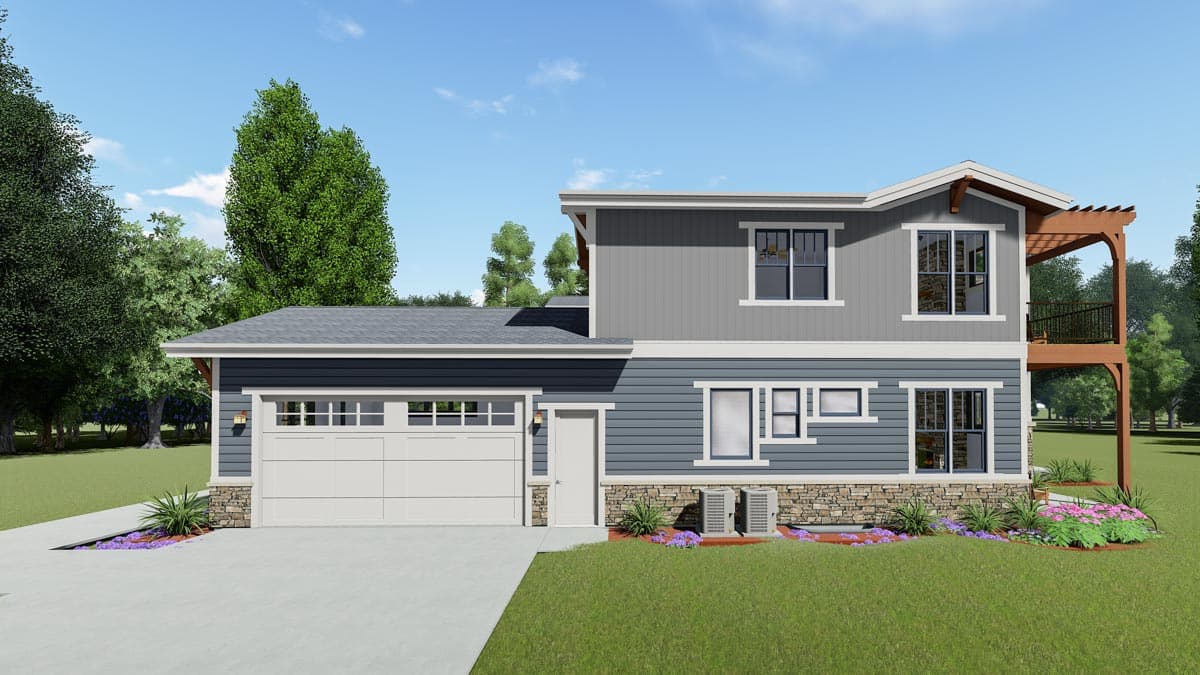 Plan 64451SC: Spacious Craftsman for a Large Family - Image #8 - Craftsman, Northwest