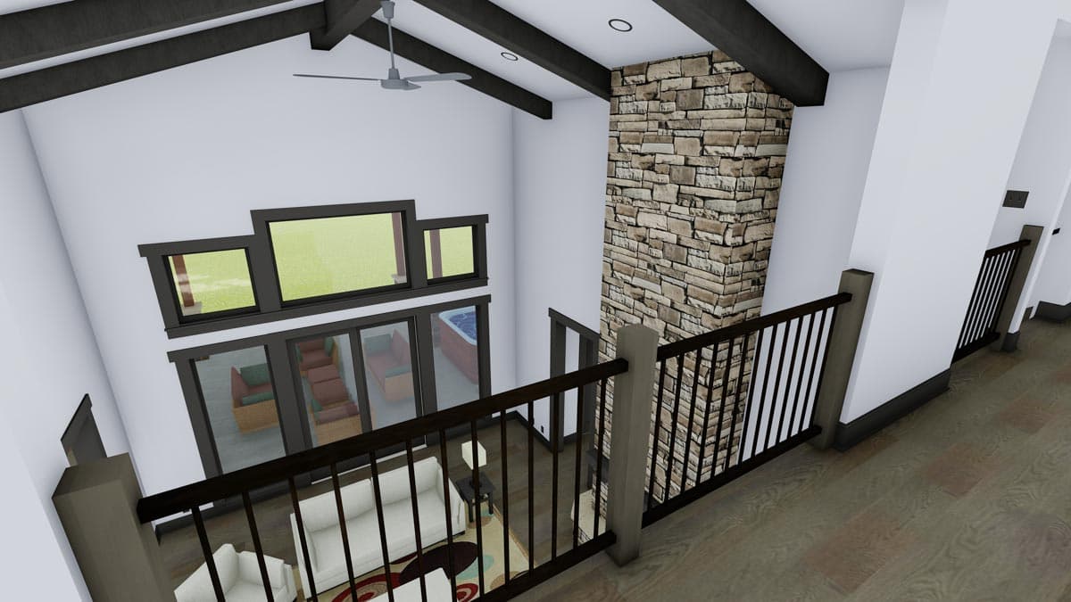 Plan 64451SC: Spacious Craftsman for a Large Family - Image #13 - Craftsman, Northwest
