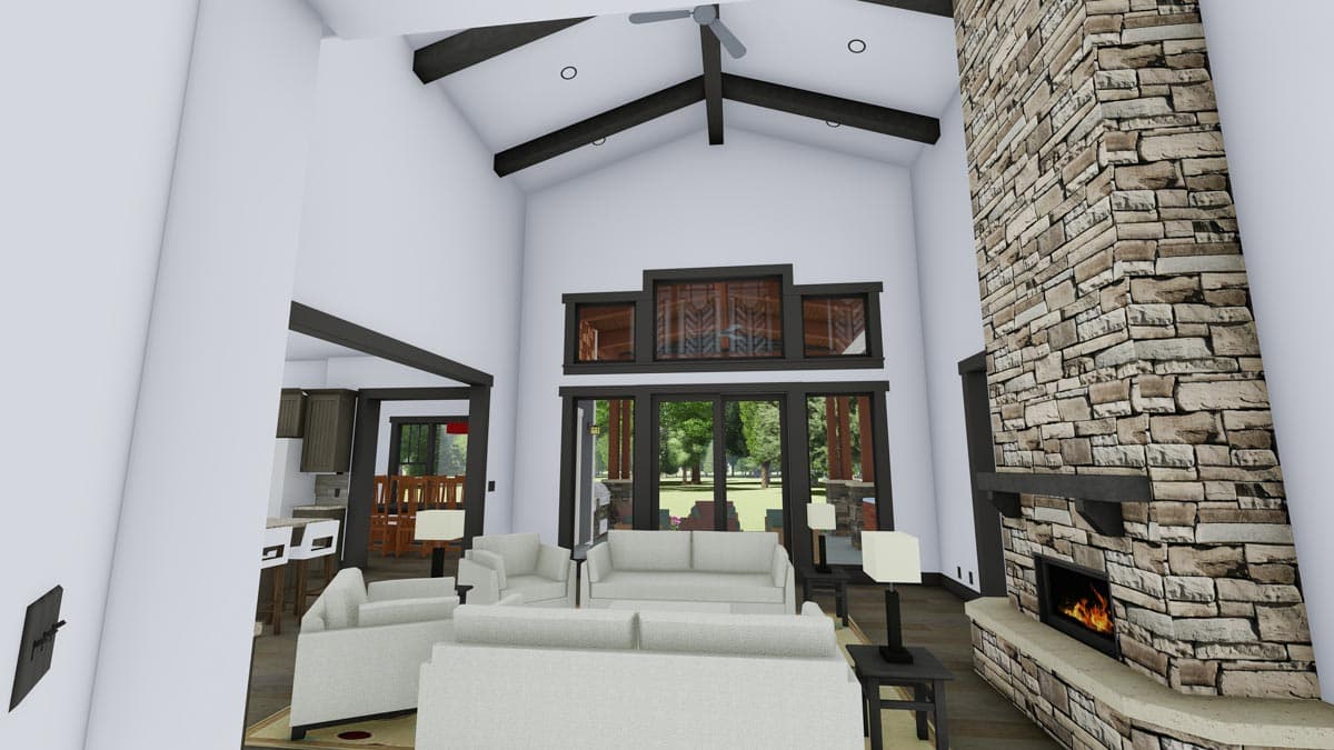 Plan 64451SC: Spacious Craftsman for a Large Family - Image #10 - Craftsman, Northwest