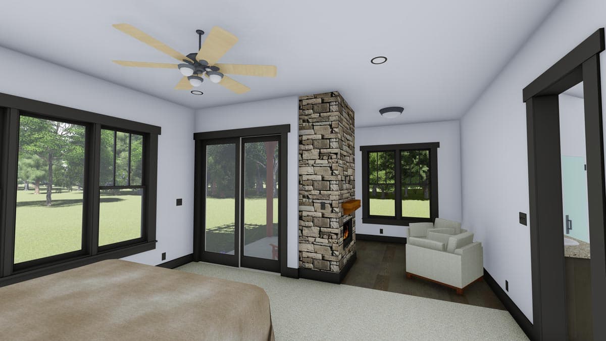 Plan 64451SC: Spacious Craftsman for a Large Family - Image #12 - Craftsman, Northwest