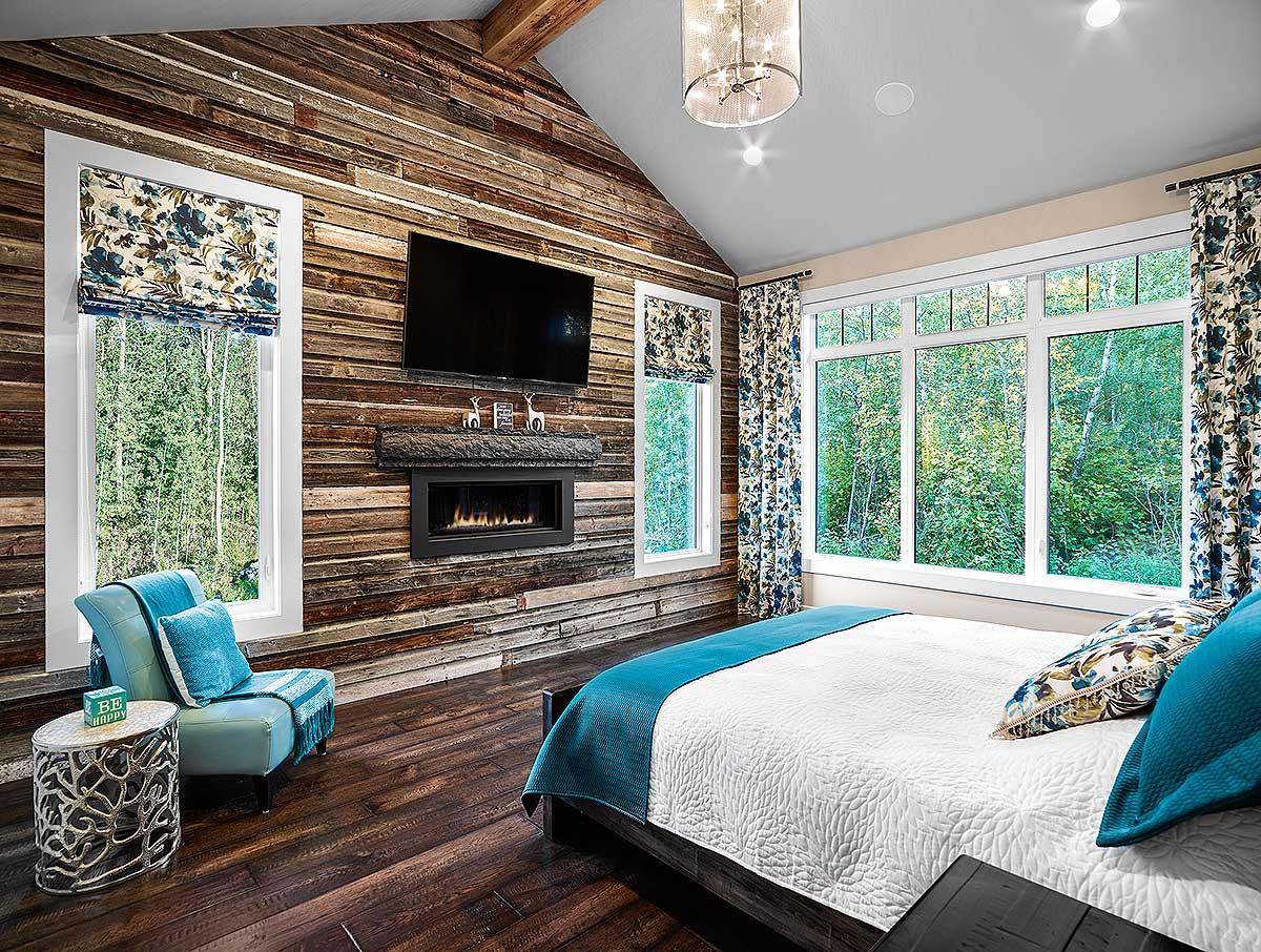 Plan 81696AB: Rugged Modern Mountain Craftsman House Plan with Man Cave and Optional Finished Lower Level - Image #6 - Craftsman, Mountain, New American, Northwest, Rustic