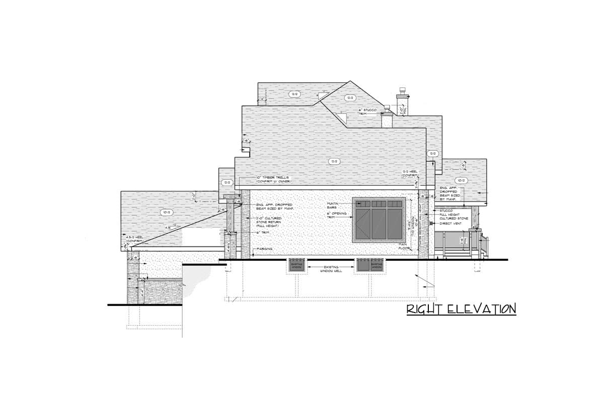 Plan 81696AB: Rugged Modern Mountain Craftsman House Plan with Man Cave and Optional Finished Lower Level - Image #17 - Craftsman, Mountain, New American, Northwest, Rustic