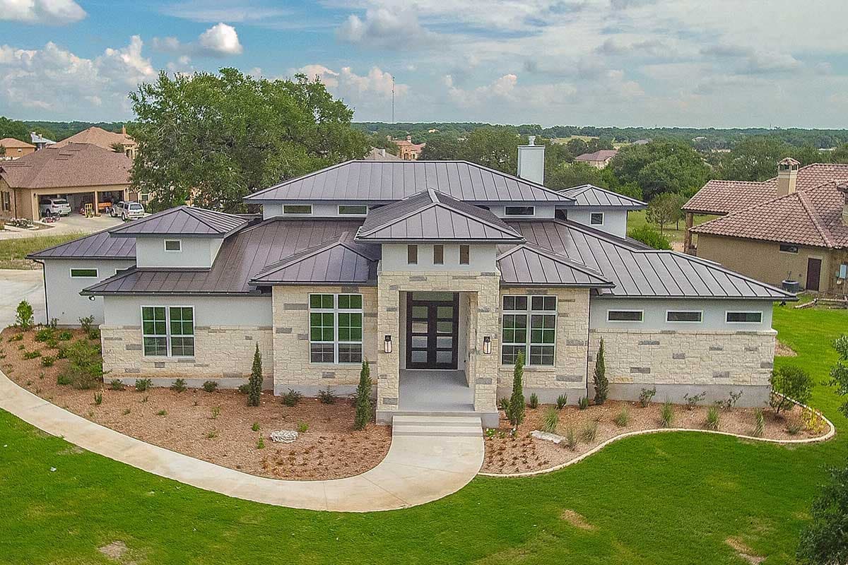 Plan 430022LY: One Level Hill Country House Plan - Image #8 - Hill Country, Prairie