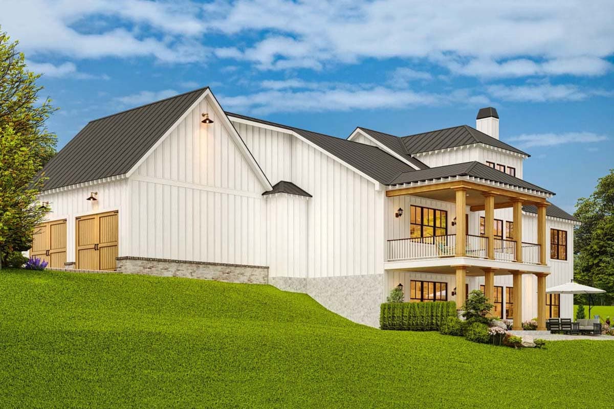 Plan 25634GE: Exciting Farmhouse with Wrap-Around Porch - 2708 Sq Ft - Image #10 - Cottage, Country, Farmhouse