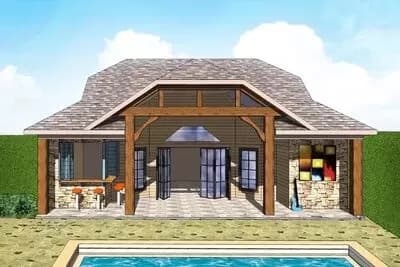 Tiny House Plan with Multiple Configurations