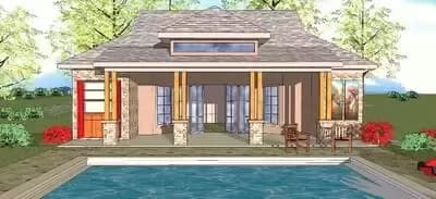 Tiny House Plan with Flexible Layout