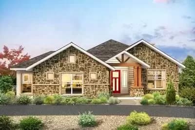 One-Story Craftsman House Plan