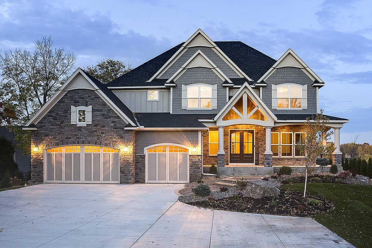 Plan 73377HS: Modern Storybook Craftsman House Plan with 2-Story Great Room - Image #6 - Craftsman, New American, Northwest, Traditional