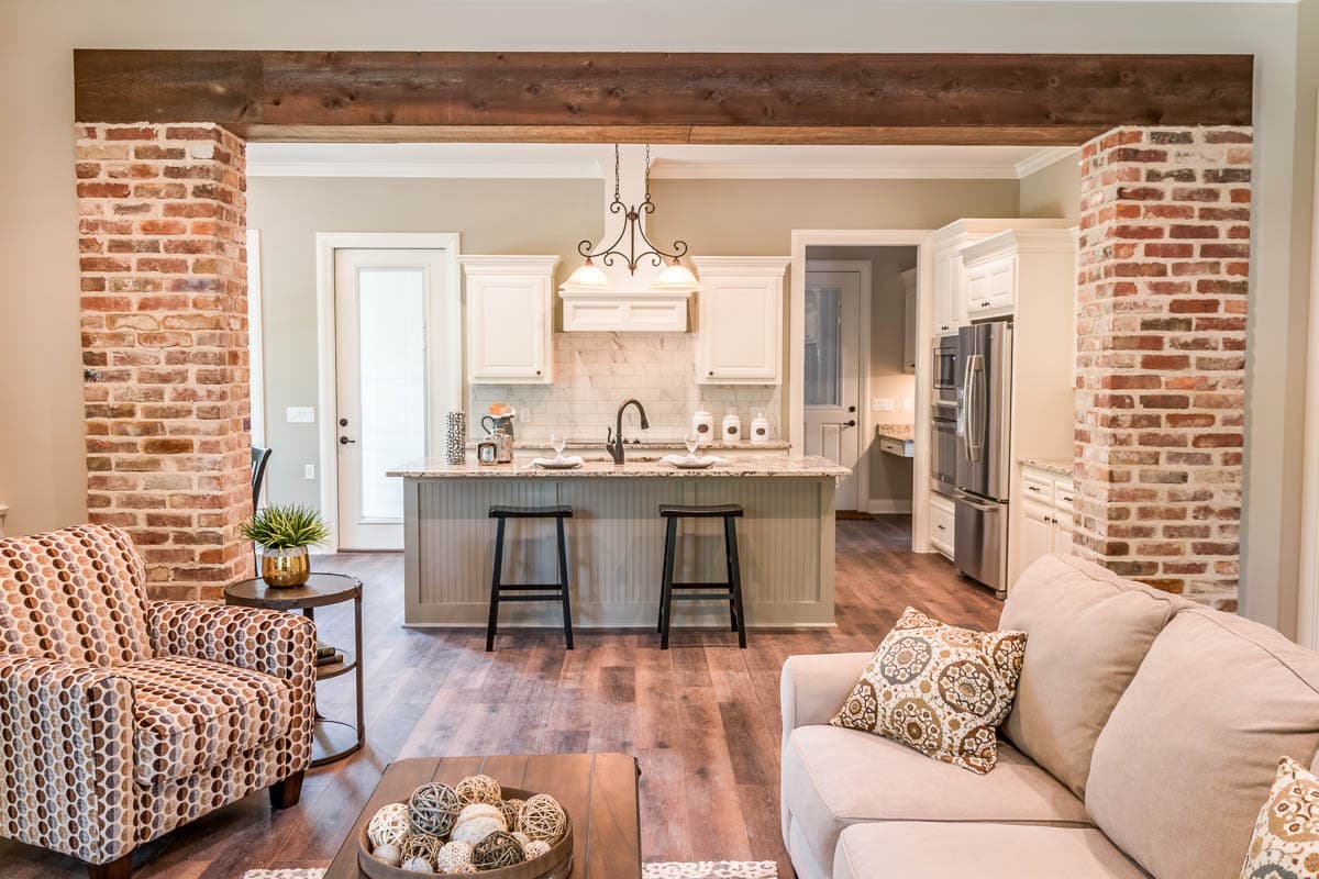 Plan 51771HZ: 4 Bed Exclusive French Country House Plan with Rear-Access Garage - Image #8 - European, French Country, Southern, Traditional