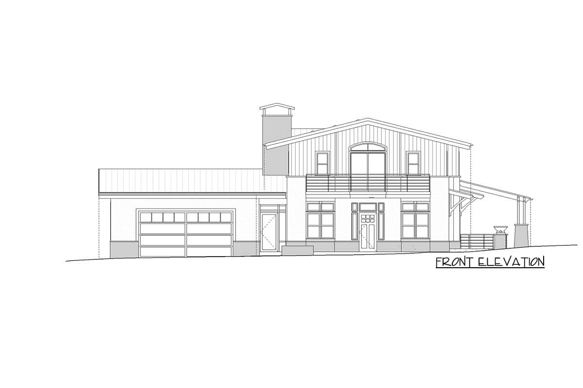 Plan 640002SRA:  Modern Mountain Retreat - Image #16 - Mountain, Northwest