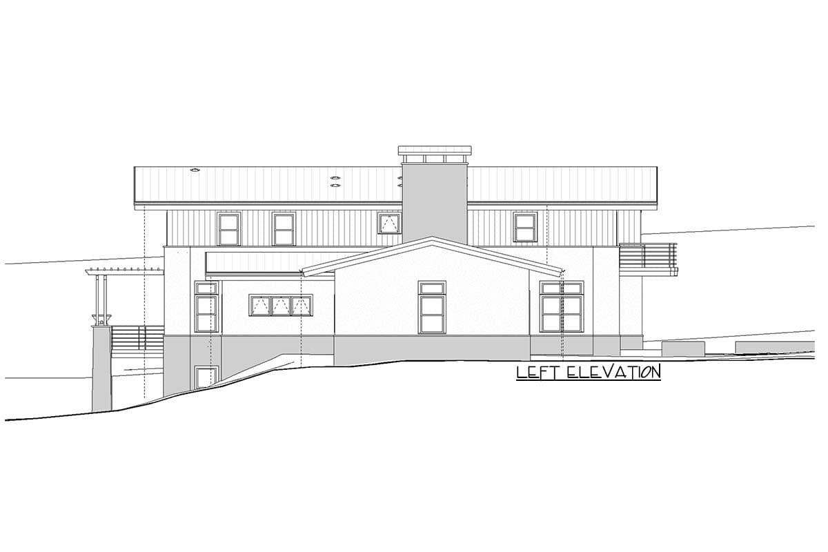 Plan 640002SRA:  Modern Mountain Retreat - Image #17 - Mountain, Northwest
