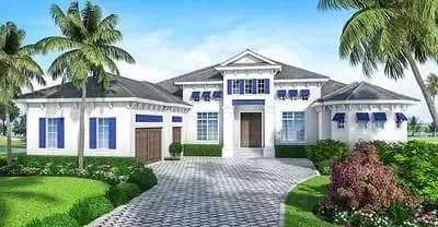 Spacious and Stylish Florida House Plan