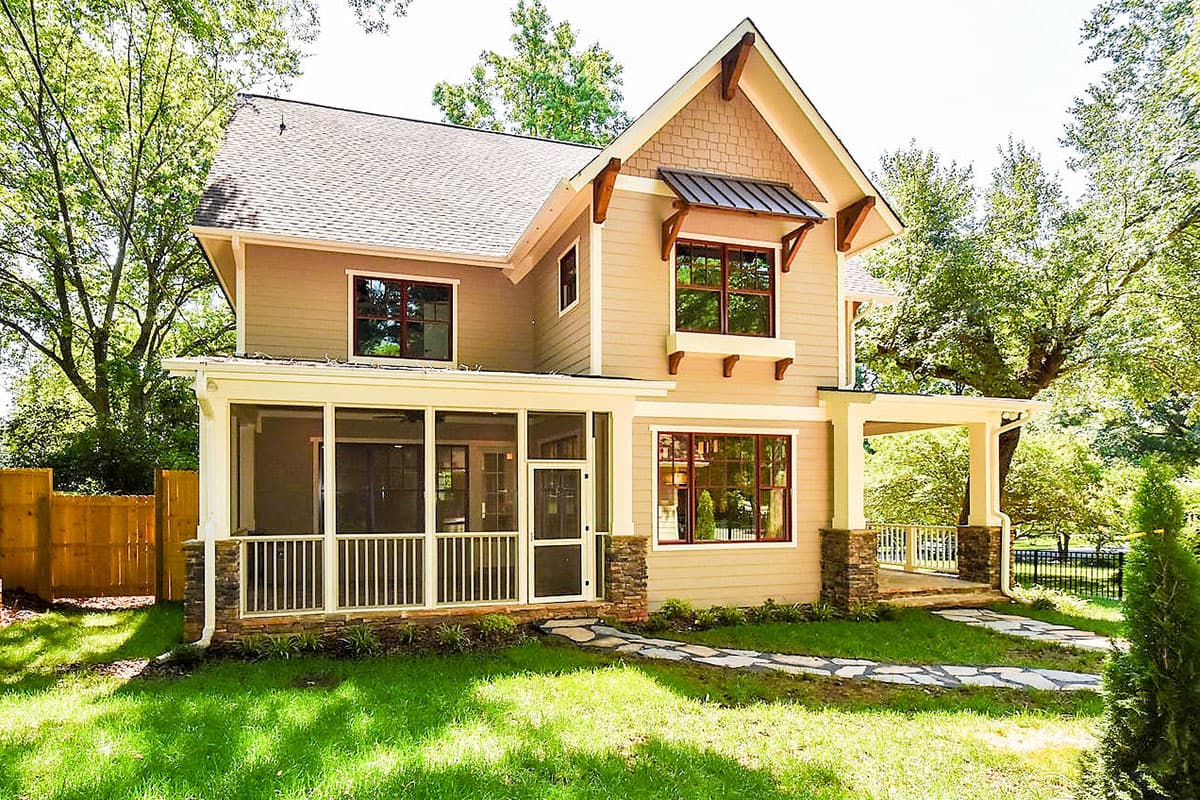 Plan 17820LV: Craftsman House Plan with Third Floor Bonus Room - Image #7 - Craftsman, Northwest