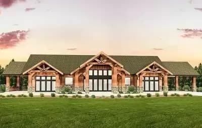 Modern Mountain Lodge for the View Lot