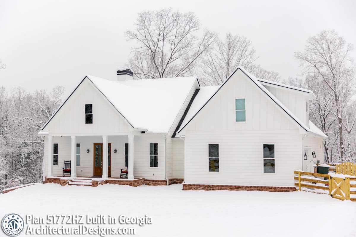 build gallery item - House Plan 51772HZ comes to life in Georgia