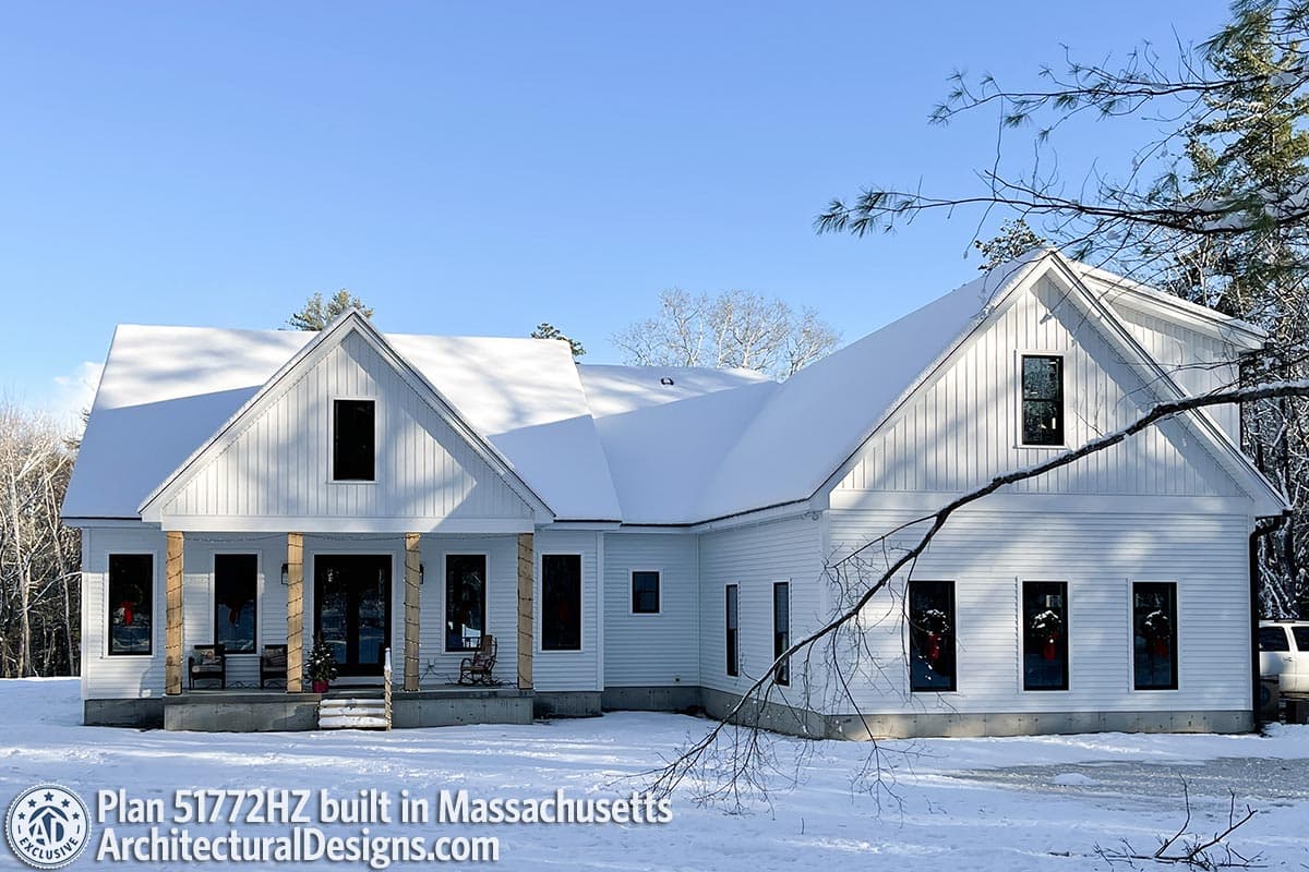 build gallery item - Exclusive House Plan 51772HZ Comes to Life in Massachusetts