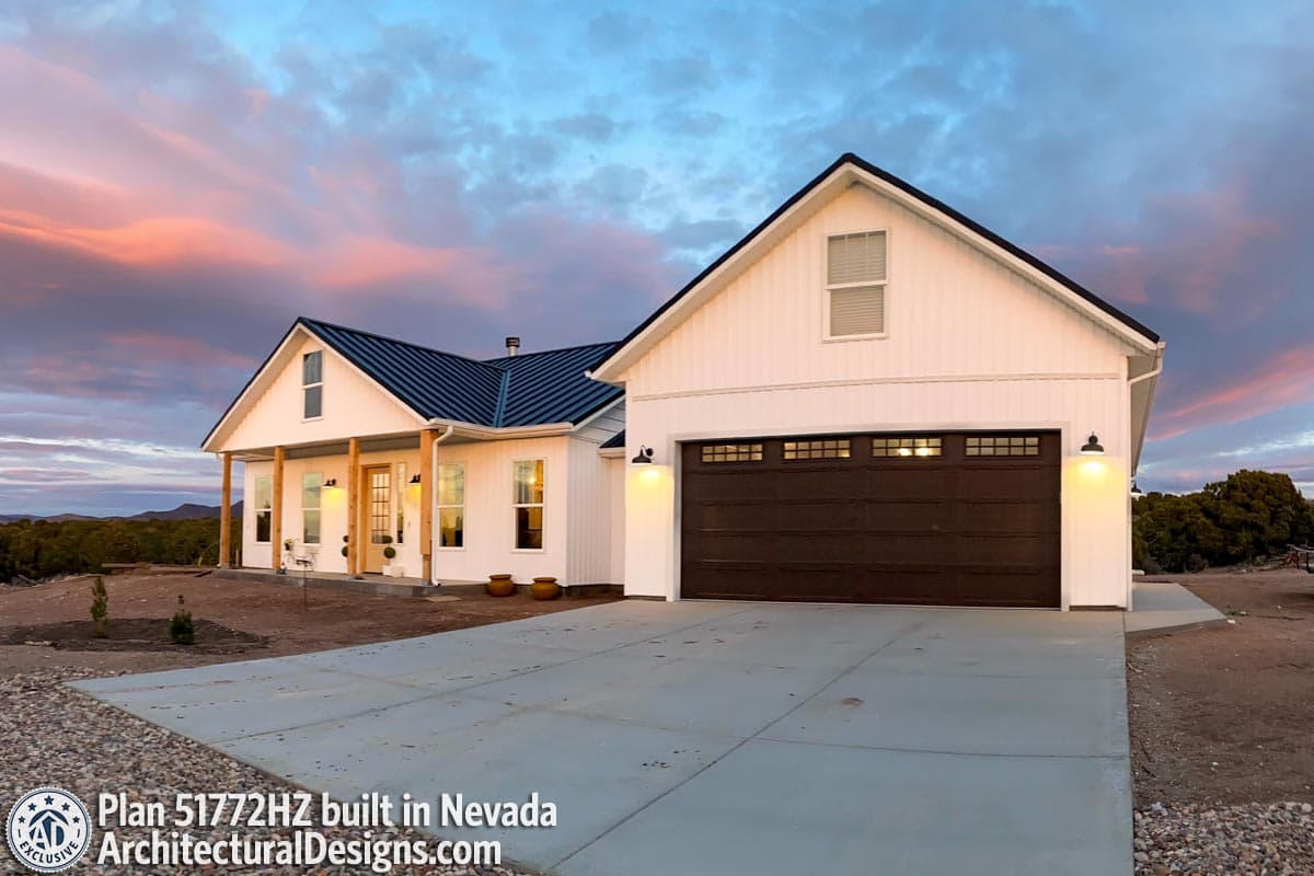 build gallery item - Exclusive House Plan 51772HZ Comes to Life in Nevada