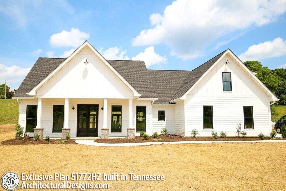 build gallery item - Exclusive House Plan 51772HZ Comes to Life in Tennessee