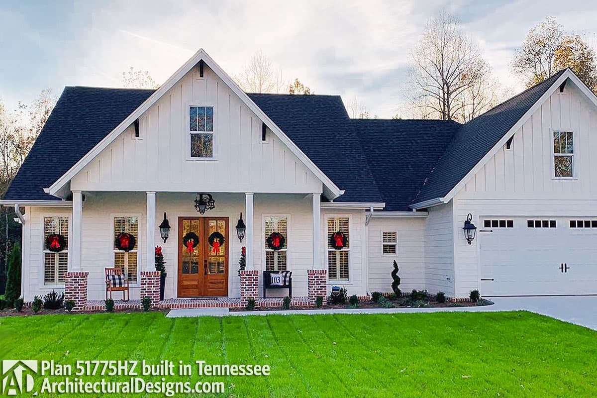build gallery item - Exclusive House Plan 51772HZ comes to life in Tennessee