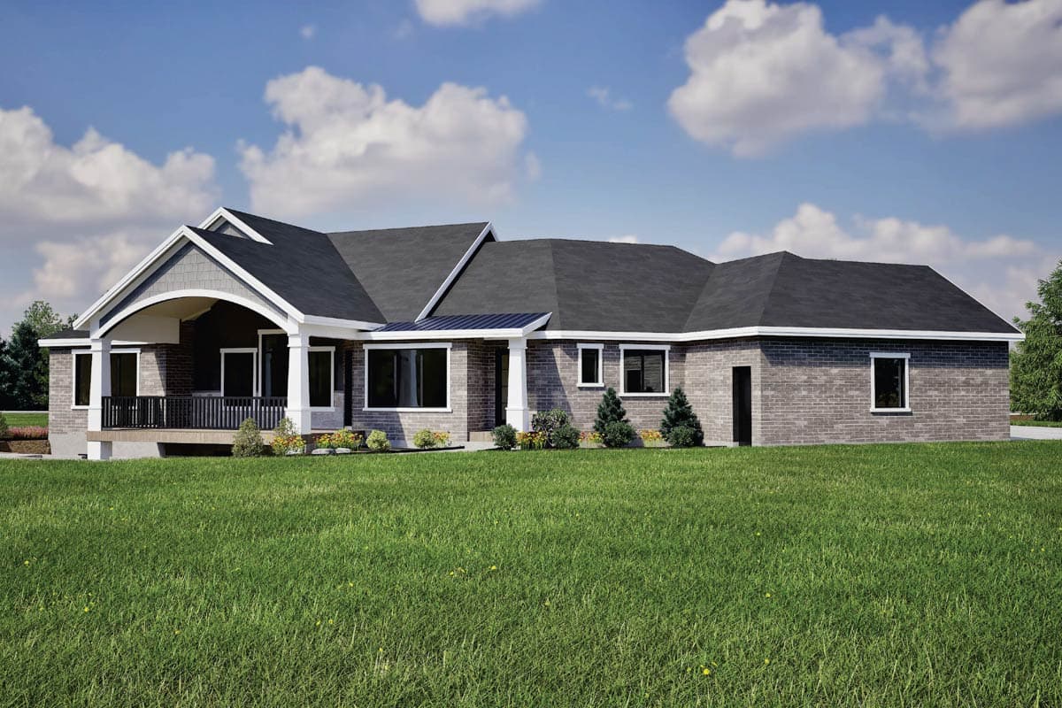 Plan 290035IY: Craftsman House Plan with Two to Six Bedrooms - Image #7 - Craftsman, Northwest