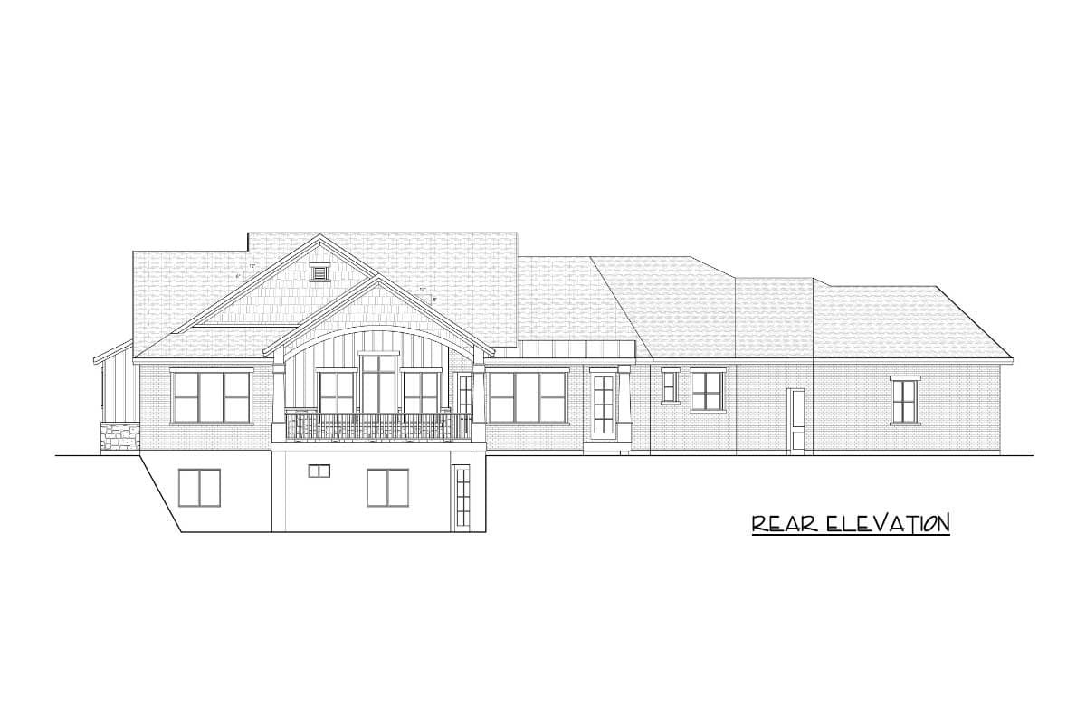 Plan 290035IY: Craftsman House Plan with Two to Six Bedrooms - Image #8 - Craftsman, Northwest