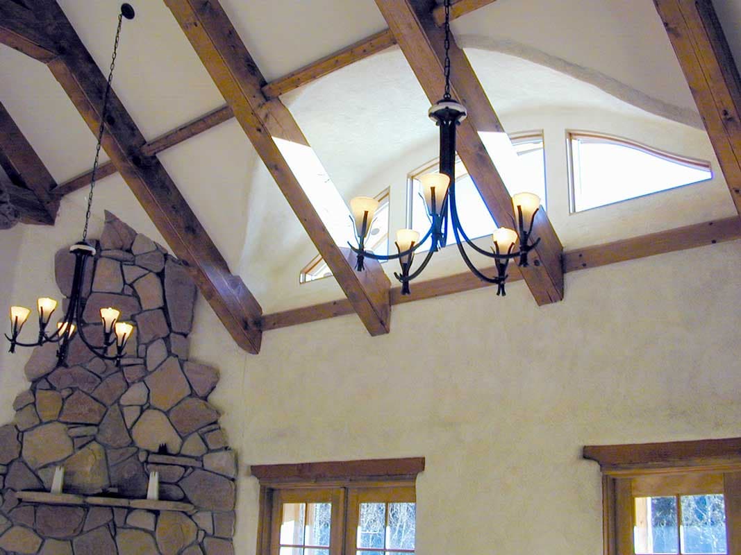 Plan 640003SRA: Striking Two Bedroom Getaway Cabin - Image #7 - Cottage, Mountain, Vacation