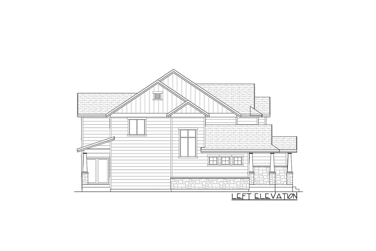 Plan 290037IY: Sturdy Craftsman House Plan - Image #10 - Craftsman, Farmhouse, Northwest