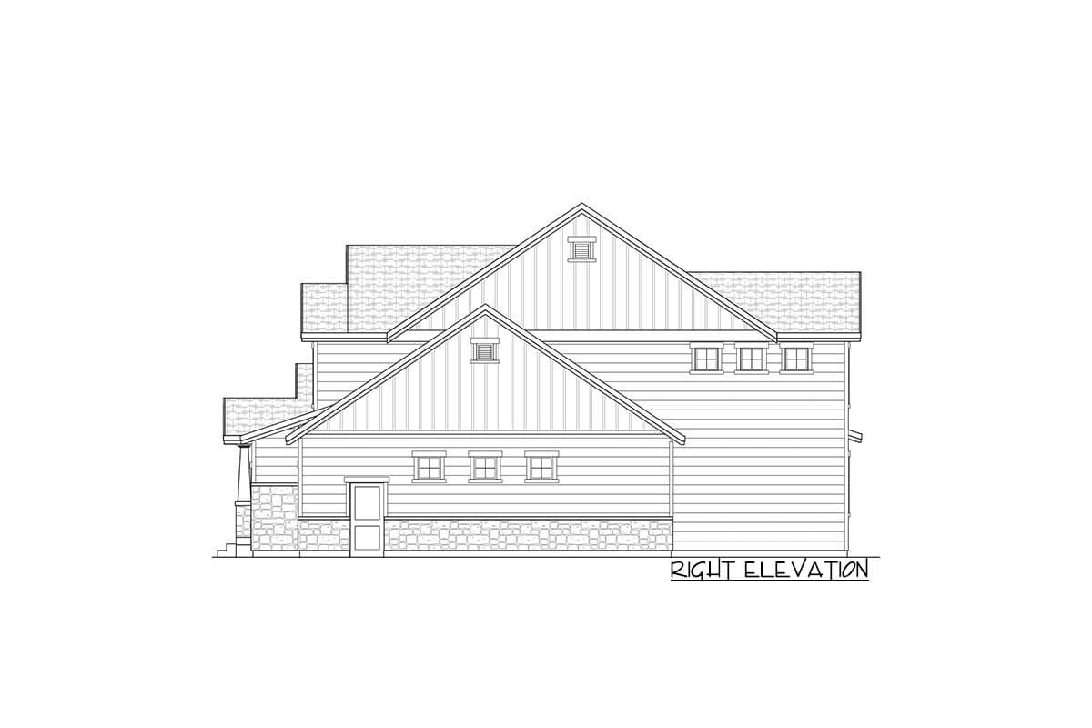 Plan 290037IY: Sturdy Craftsman House Plan - Image #12 - Craftsman, Farmhouse, Northwest