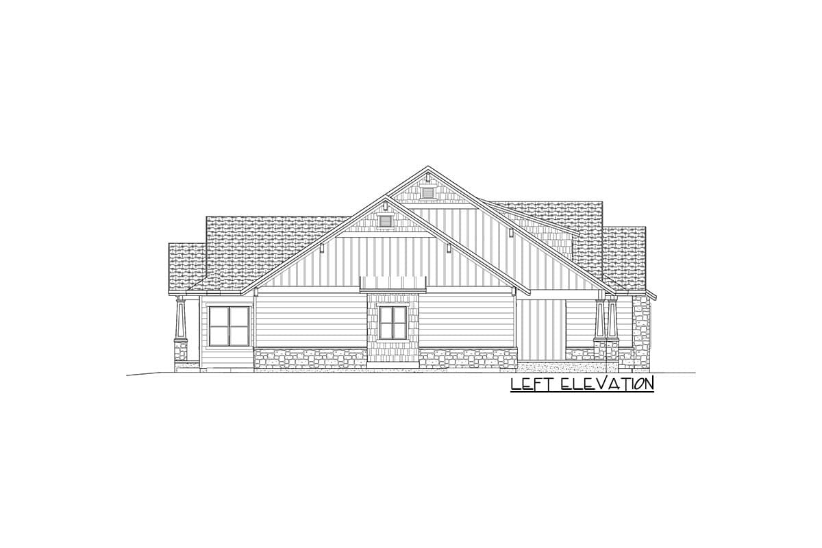 Plan 290038IY: Expandable Two Bedroom Northwest House Plan - Image #7 - Cottage, Craftsman, Northwest