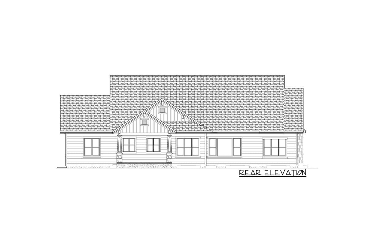 Plan 290038IY: Expandable Two Bedroom Northwest House Plan - Image #8 - Cottage, Craftsman, Northwest