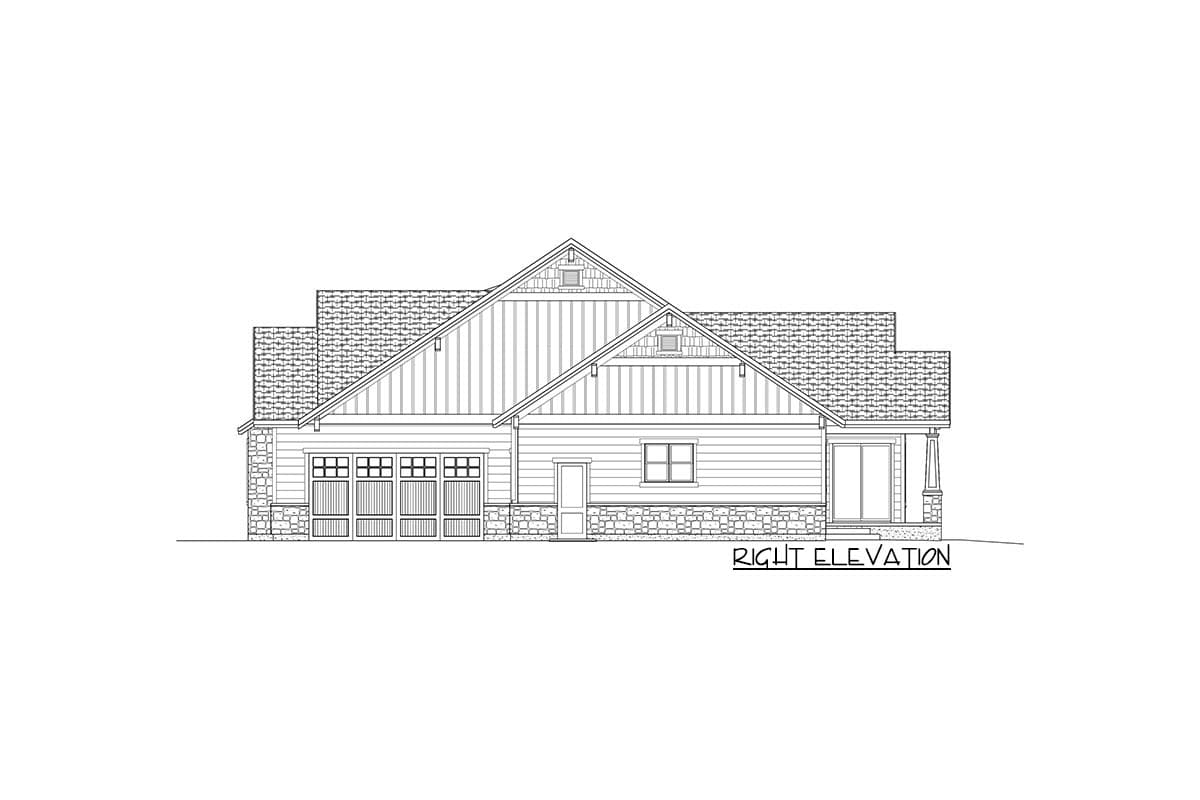 Plan 290038IY: Expandable Two Bedroom Northwest House Plan - Image #9 - Cottage, Craftsman, Northwest